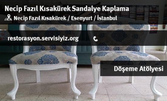 Necip Fazıl Kısakürek Sandalye Kaplama İletişim