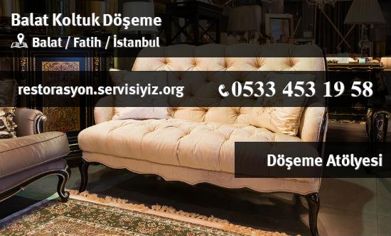 Balat Koltuk Döşeme İletişim