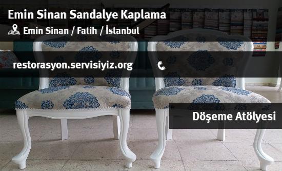 Emin Sinan Sandalye Kaplama İletişim