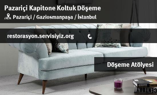 Pazariçi Kapitone Koltuk Döşeme İletişim