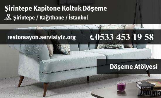 Şirintepe Kapitone Koltuk Döşeme İletişim