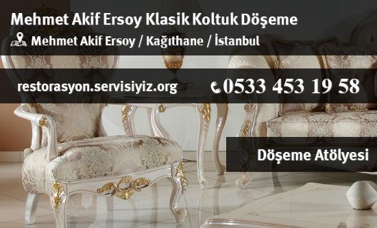 Mehmet Akif Ersoy Klasik Koltuk Döşeme İletişim