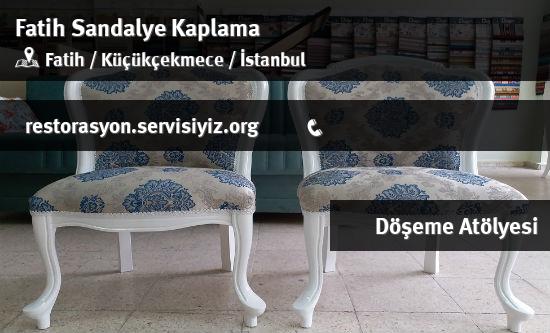 Fatih Sandalye Kaplama İletişim