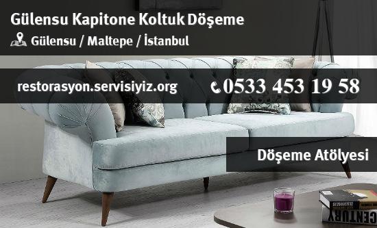 Gülensu Kapitone Koltuk Döşeme İletişim