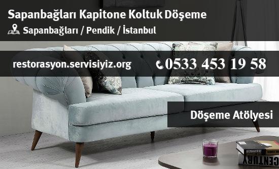 Sapanbağları Kapitone Koltuk Döşeme İletişim