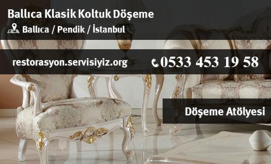 Ballıca Klasik Koltuk Döşeme İletişim