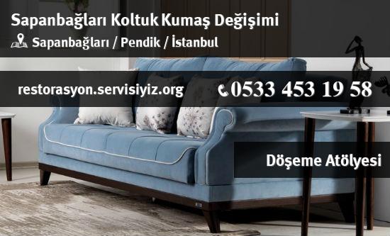 Sapanbağları Koltuk Kumaş Değişimi İletişim