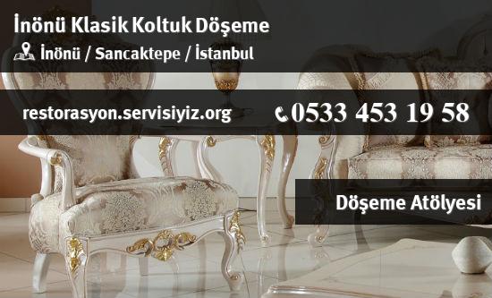 İnönü Klasik Koltuk Döşeme İletişim