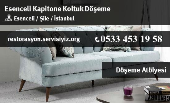 Esenceli Kapitone Koltuk Döşeme İletişim
