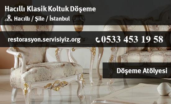Hacıllı Klasik Koltuk Döşeme İletişim