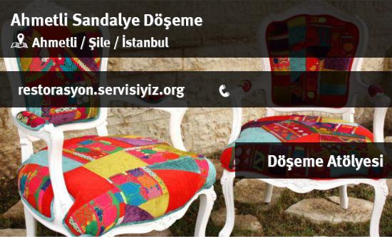 Ahmetli Sandalye Döşeme İletişim