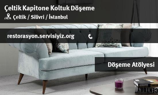 Çeltik Kapitone Koltuk Döşeme İletişim