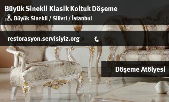 Büyük Sinekli Klasik Koltuk Döşeme İletişim