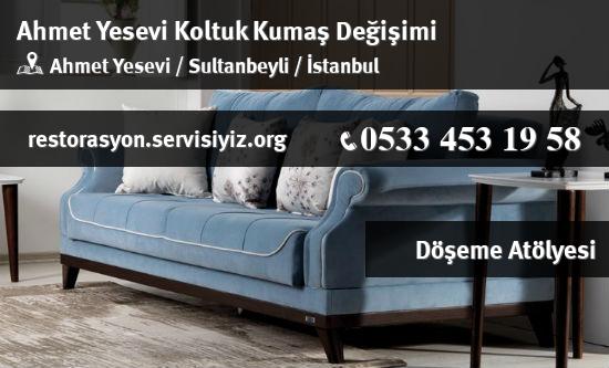 Ahmet Yesevi Koltuk Kumaş Değişimi İletişim