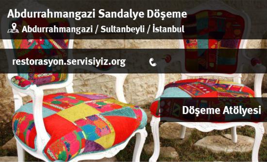 Abdurrahmangazi Sandalye Döşeme İletişim