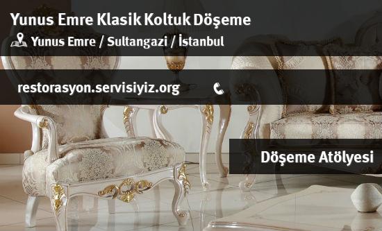 Yunus Emre Klasik Koltuk Döşeme İletişim