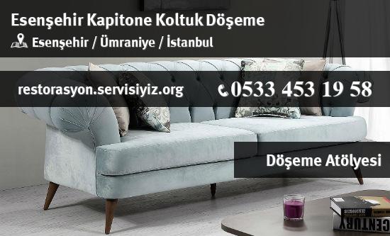Esenşehir Kapitone Koltuk Döşeme İletişim