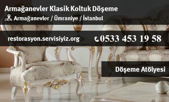 Armağanevler Klasik Koltuk Döşeme İletişim
