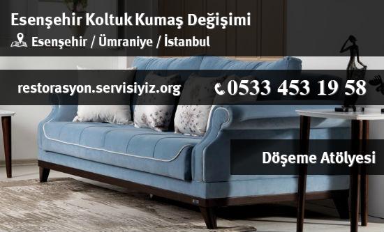 Esenşehir Koltuk Kumaş Değişimi İletişim