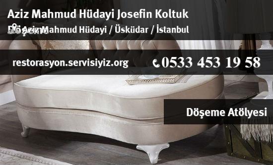 Aziz Mahmud Hüdayi Josefin Koltuk Döşeme İletişim