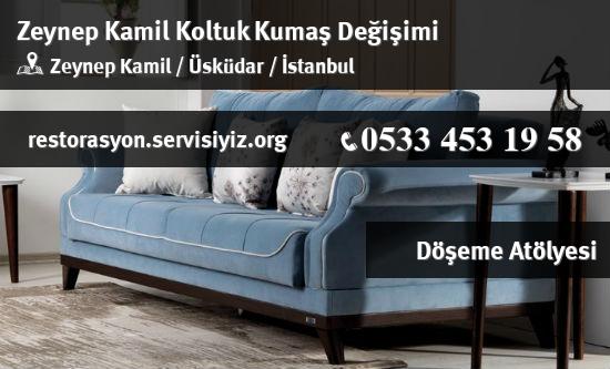 Zeynep Kamil Koltuk Kumaş Değişimi İletişim