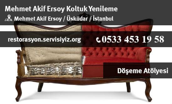 Mehmet Akif Ersoy Koltuk Yenileme İletişim