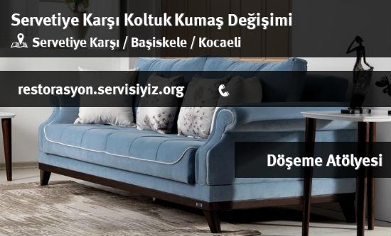 Servetiye Karşı Koltuk Kumaş Değişimi İletişim
