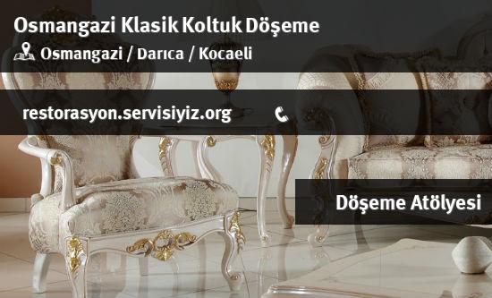 Osmangazi Klasik Koltuk Döşeme İletişim