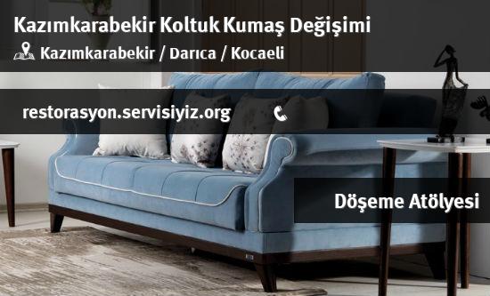 Kazımkarabekir Koltuk Kumaş Değişimi İletişim