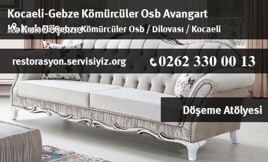 Kocaeli-Gebze Kömürcüler Osb Avangart Koltuk Döşeme İletişim