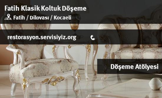 Fatih Klasik Koltuk Döşeme İletişim