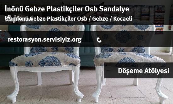 İnönü Gebze Plastikçiler Osb Sandalye Kaplama İletişim
