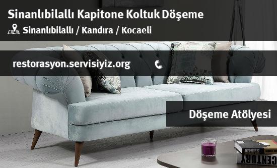Sinanlıbilallı Kapitone Koltuk Döşeme İletişim