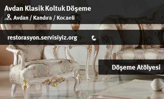 Avdan Klasik Koltuk Döşeme İletişim