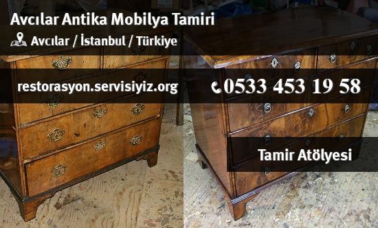 Avcılar Antika Mobilya Tamiri