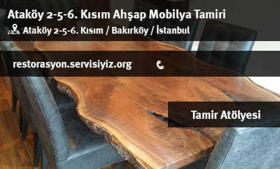 Ataköy 2-5-6. Kısım Ahşap Mobilya Tamiri İletişim