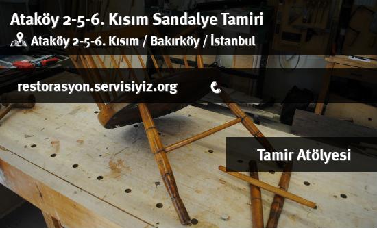 Ataköy 2-5-6. Kısım Sandalye Tamiri İletişim