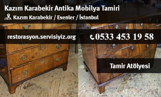 Kazım Karabekir Antika Mobilya Tamiri İletişim