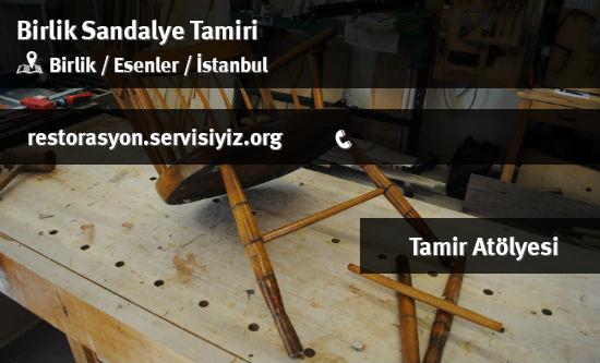 Birlik Sandalye Tamiri İletişim