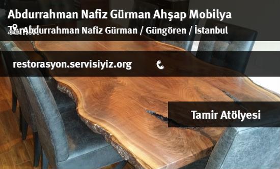 Abdurrahman Nafiz Gürman Ahşap Mobilya Tamiri İletişim