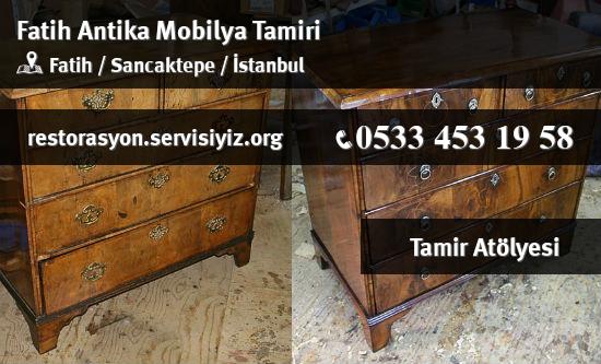Fatih Antika Mobilya Tamiri İletişim