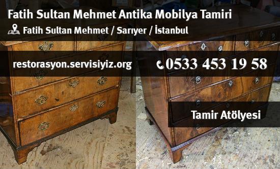 Fatih Sultan Mehmet Antika Mobilya Tamiri İletişim