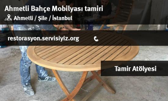 Ahmetli Bahçe Mobilyası tamiri İletişim