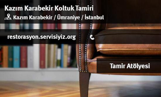 Kazım Karabekir Koltuk Tamiri İletişim