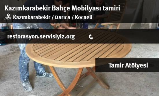 Kazımkarabekir Bahçe Mobilyası tamiri İletişim
