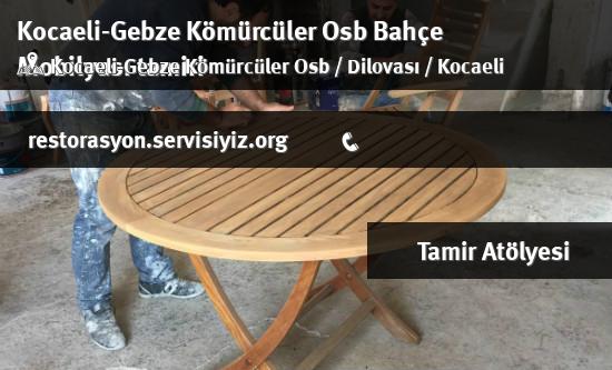 Kocaeli-Gebze Kömürcüler Osb Bahçe Mobilyası tamiri İletişim