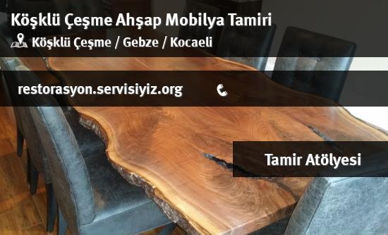 Köşklü Çeşme Ahşap Mobilya Tamiri İletişim