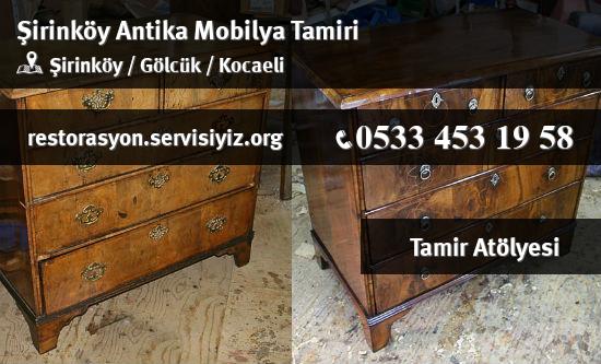 Şirinköy Antika Mobilya Tamiri İletişim