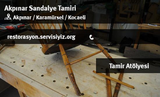 Akpınar Sandalye Tamiri İletişim