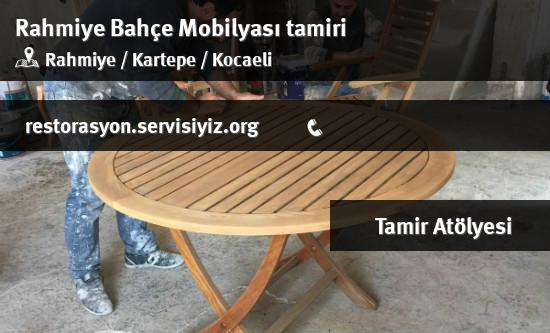 Rahmiye Bahçe Mobilyası tamiri İletişim